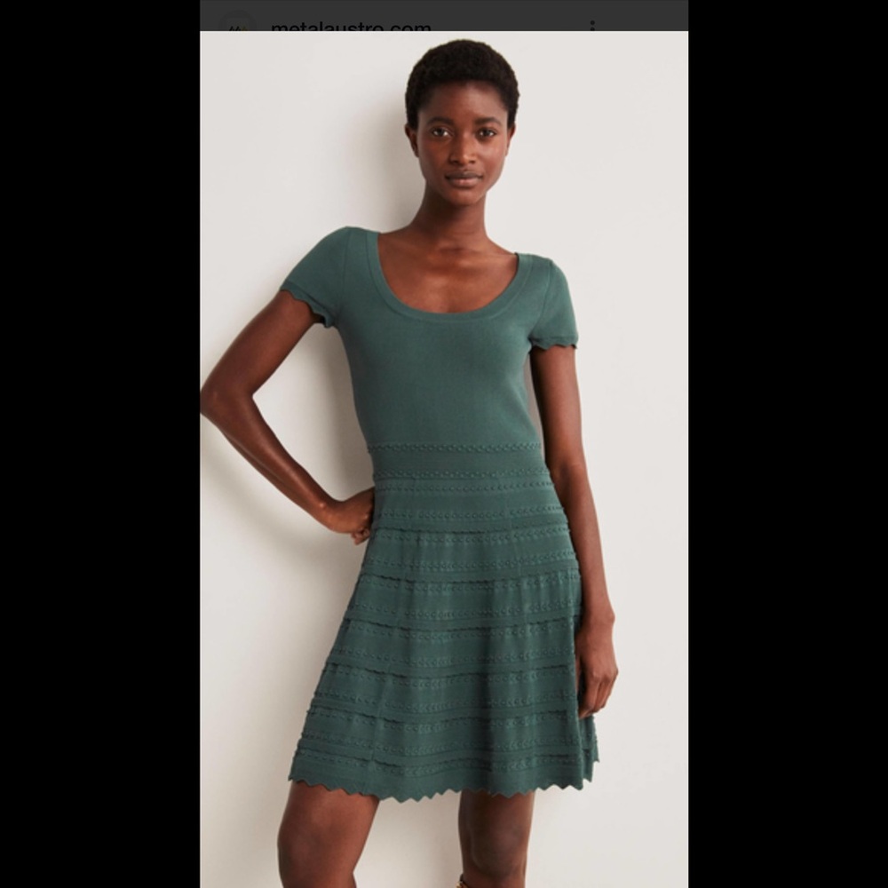 Boden Detail Knitted Dress, Size 12R.